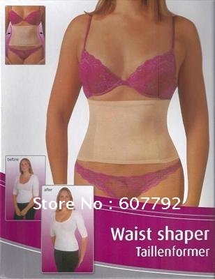 Free DHL Shipping 120pcs/lot Waist Shapers Waist Belt Women's Body Tummy Trimmer Invisible