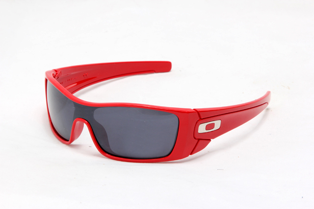 Free/drop shipping new design wholesale women/men sunglasses and brand sunglasses,cheap Batwolf Sunglass Red Frame Grey Lens