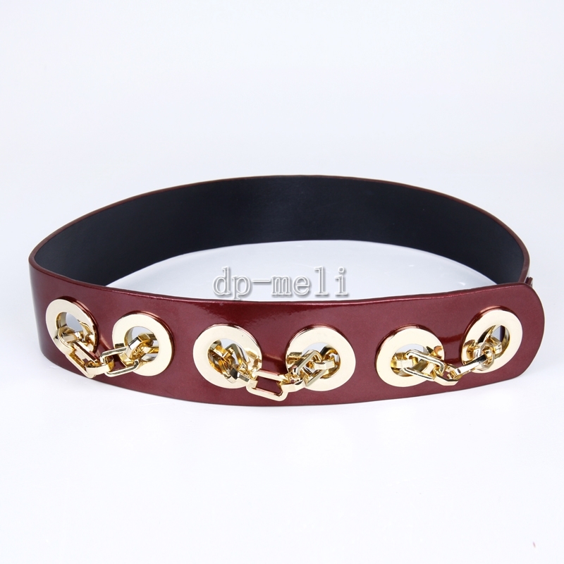 free hipping Fashion gentlewomen women's decoration thin belt leather strap b134