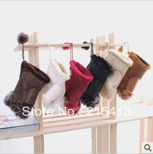 Free shiiping 2pcs/lot Rabbit fur genuine leather thermal  gloves /plush fur gloves