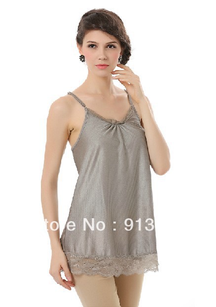 Free ship Best quality Ultrahigh silver content material Radiation protective clothing silver grey color 99.99% radiation shield