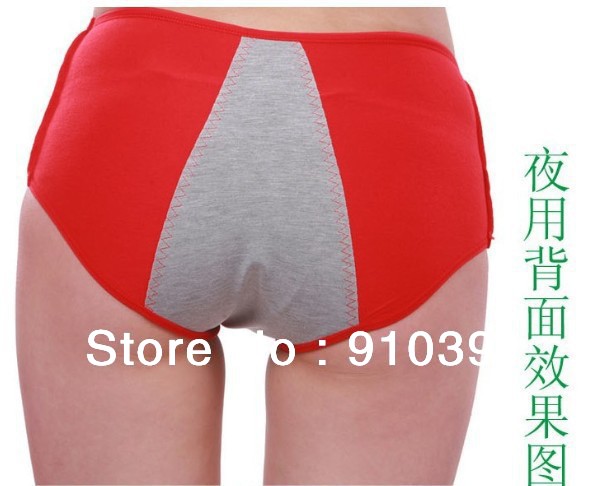 Free ship leakage-proof physiological pants,physiology period underwear,menstrual period pants,sexy lady menses briefs supply.