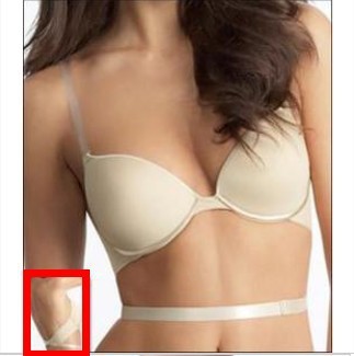 Free ship LOW BACK BRA STRAP ADJUSTER - CONVERT YOUR BRA!! white beige black 3pcs/box 16set=48pcs