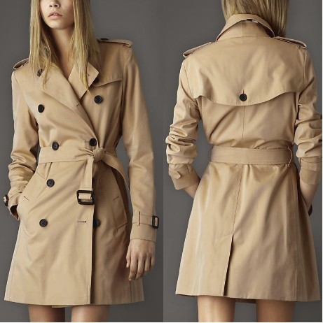 free ship[ping ! Women's 2012 spring and autumn new arrival topshop medium-long trench female