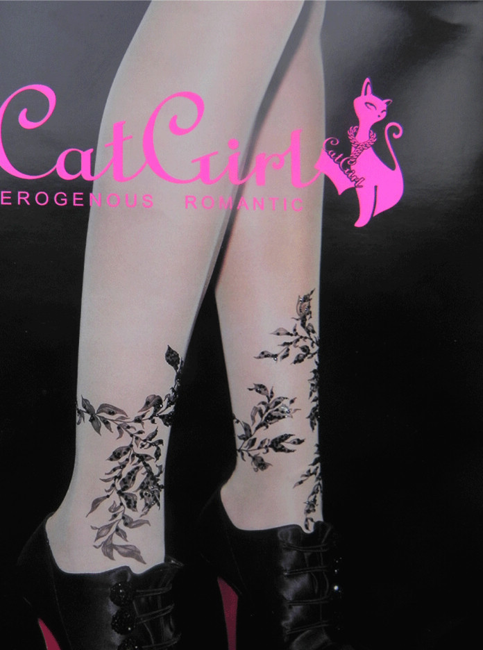 free ship tattoo stockings ultra-thin rhinestone pantyhose