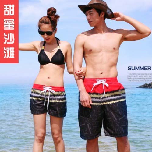 free shipment and wholesale 2013 summer men and women lovers beach pants shorts beach pants shorts