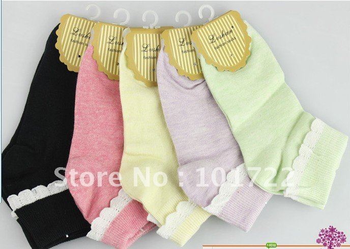 FREE SHIPMENT,fashion lady's cotton sock slippers,cotton solid women candy ankle socks,colorful casual short socks,free size