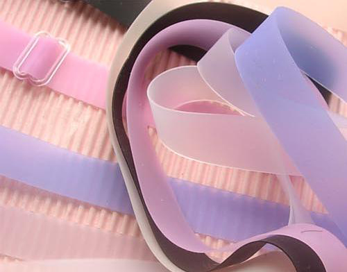 Free shipping 1.0 1.5 candy color senior comfortable slip-resistant medical silica gel shoulder strap