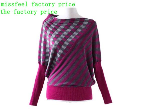 Free shipping(1 pieces/lot)missfeel flagship of quality ladies sweater&hot sale sweater women