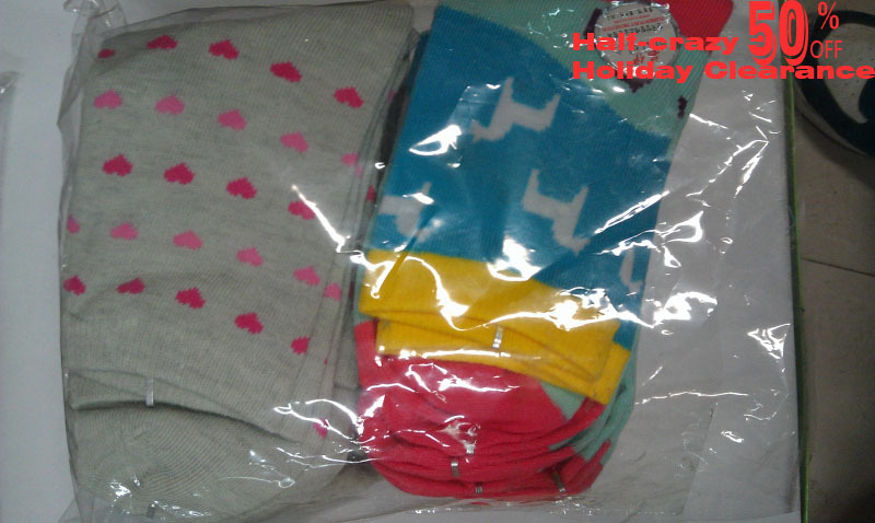 Free Shipping 10 pairs /lot  Cute Colors 100% Cotton Comfortable Womens Fashion Crew Slipper Socks