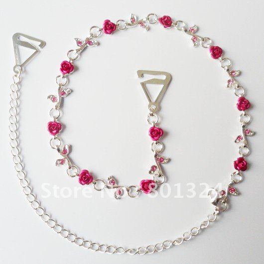 Free Shipping 10 pcs diamond bra straps | silver |  bra shoulder straps | bra accessories