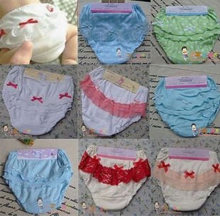 Free shipping+10 pcs/lot girls cotton underpants , hot sale