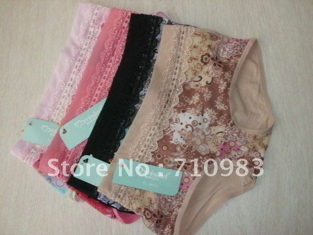 Free shipping (10 pieces/lot) missfeel fiagship of quality women's underwear,sexy underwear,d42007 pink red gray black