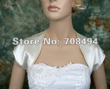 Free shipping 100% best selling black sexy short sleeve lace wedding bolero for bride bridal dresses accessories-perfect gowns