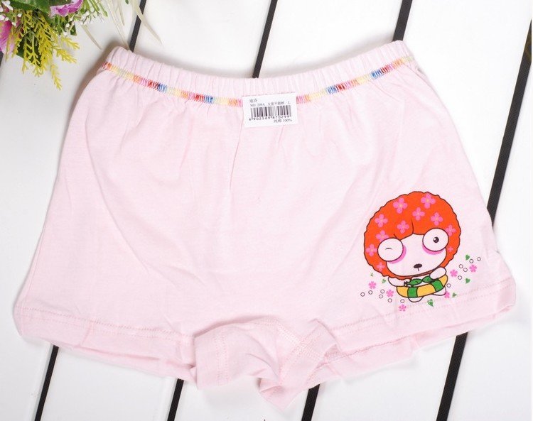 FREE SHIPPING,100% cotton cute and sweet carton girls underwear,hot sale kids  boxer panties,drop shipping is avaliable