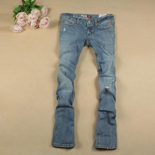 Free shipping 100% cotton denim brand Aeropostale womens slim Boot-cut  jeans plus size pants Trendy trousers