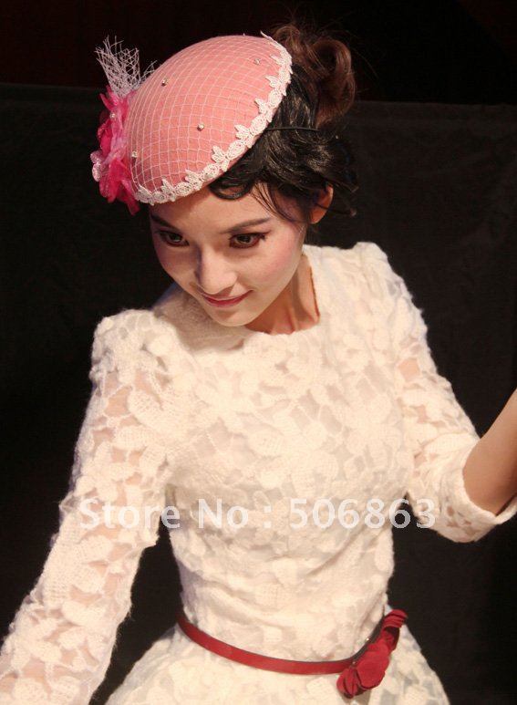 Free shipping 100%hand made fashion bride  white hair accessories ,hair ornaments,Bride headdress,2012NEW ARRIVAL