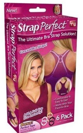 Free Shipping 100 packs/lot(9 pieces in one package) Perfect Adjust Bra Strap Clip Cleavage Control Strap Perfect