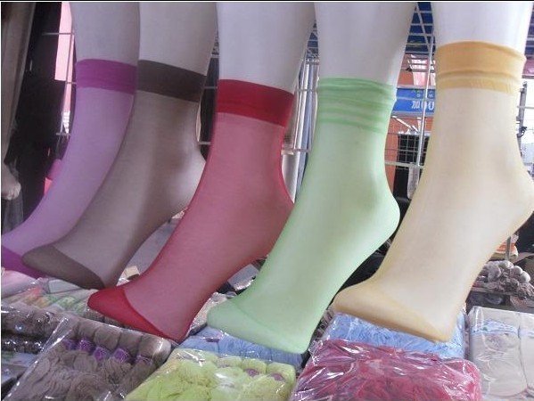 Free shipping 100 pairs Women velvet  Anti-off silk Socks 11 colors available Mixed colors Promotion summer accessories W009