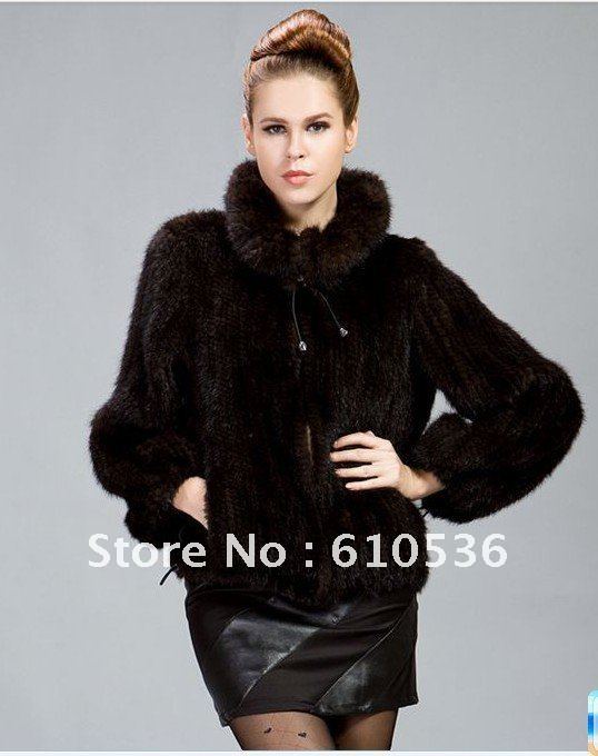 Free Shipping 100% Real Mink Fur Jacket Coat With Zip Women Clothing Jacket Luxury Vintage Winter Coat Women furs