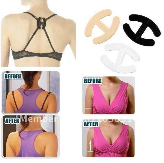 Free Shipping 1000PCS/lot STRAP PERFECT CONTROL BRA CLIPS AS SEEN ON TV