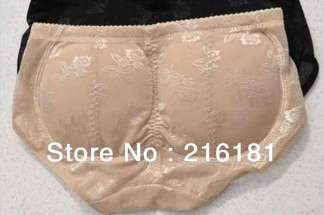 Free Shipping 100pcs/lot Buttock Pad Body Shaping Buttock Shape Panties With Removable Pads