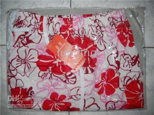 Free shipping 100pcs/lot shorts swimwear red petal women's beach shorts  fashion shorts   Many designs  factory store
