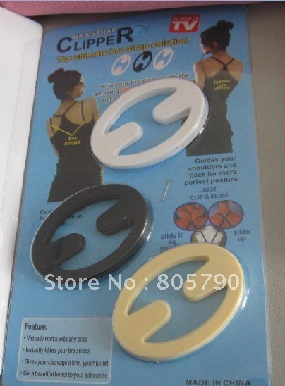 free shipping 10pack(pack of 9pcs) bra clip, bra strap clipper, strap perfect, cleavage control clip