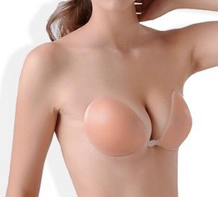 FREE SHIPPING 10pair/lot Sexy Invisible bra Self-Adhesive Strapless Silicone Breast Form Enhancer Bra Size A B C D