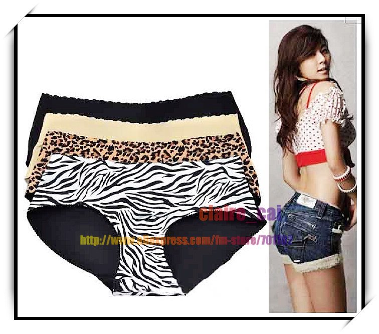 Free shipping 10pcs 4colors One-piece seamless Padded BUTT ENHANCER Panties/Briefs Lift Hips Panty/Brief Shaper Sexy underwear