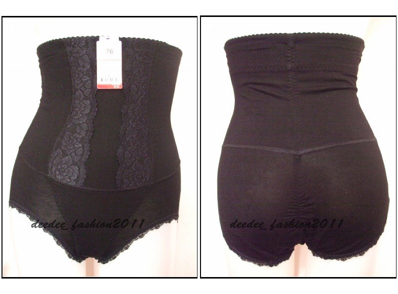 Free shipping 10pcs High waist Firm shaper Plus size Big stretching Smooth Simple TaistTummy control GirdleBriefs Tight shapers