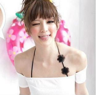 Free Shipping,10pcs lot,flowers  Bra straps/sexy lovely  camis/tube top
