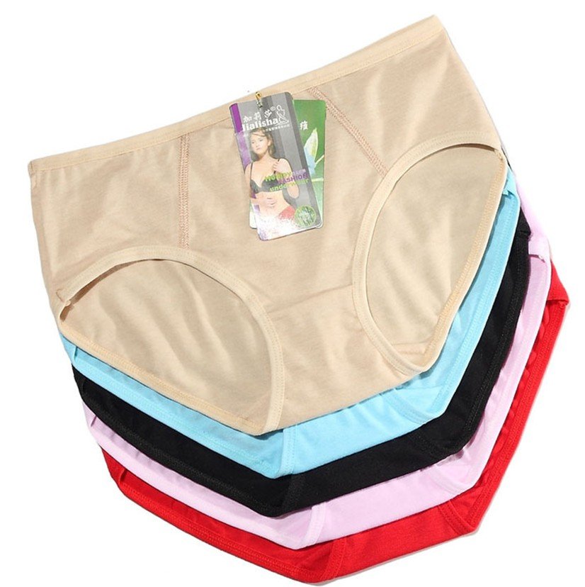 Free shipping(10pcs/lot)Lady underwear/cotton briefs/Lady bamboo fiber underwear