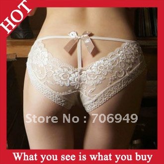 Free Shipping! 10pcs Sexy Cozy Clothes Lingerie Women Underwear Briefs Lace Panties Knickers -- MSP81 Wholesale