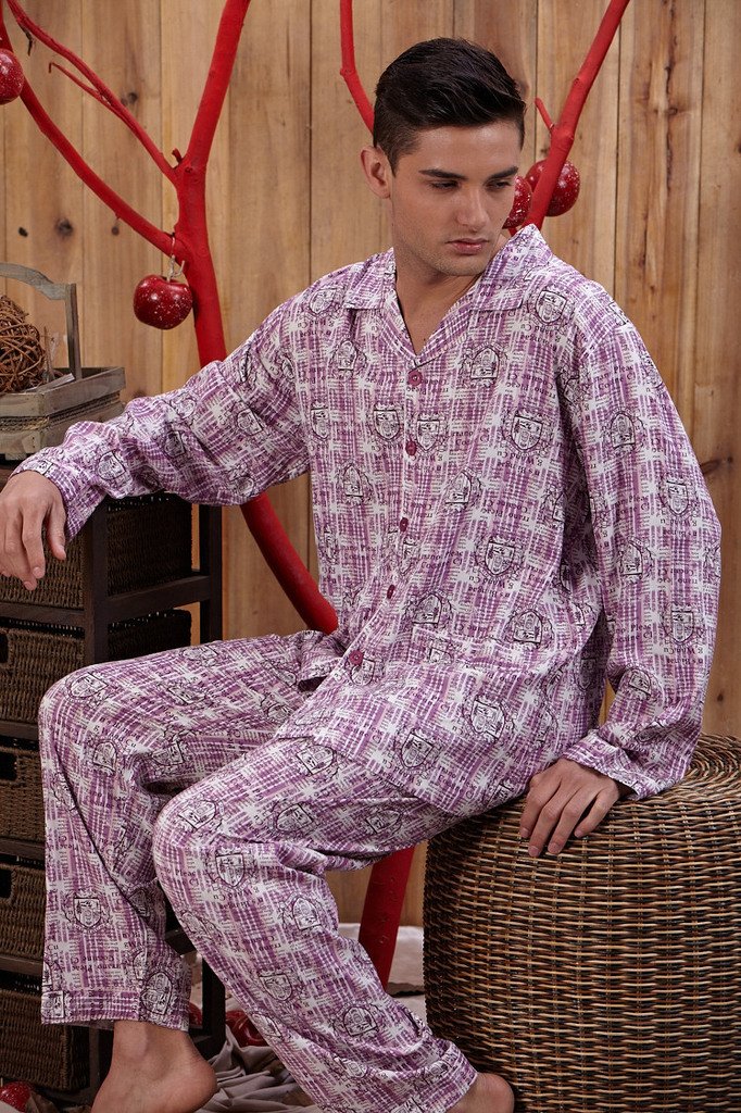 free shipping 110 spring and summer long sleeve length pants soft kapok male sleepwear lounge set 018 women pajamas