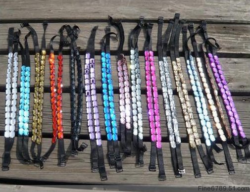 Free shipping-12Pairs Mixed Colors Bead Shoulder Strap Sash Aiguillette
