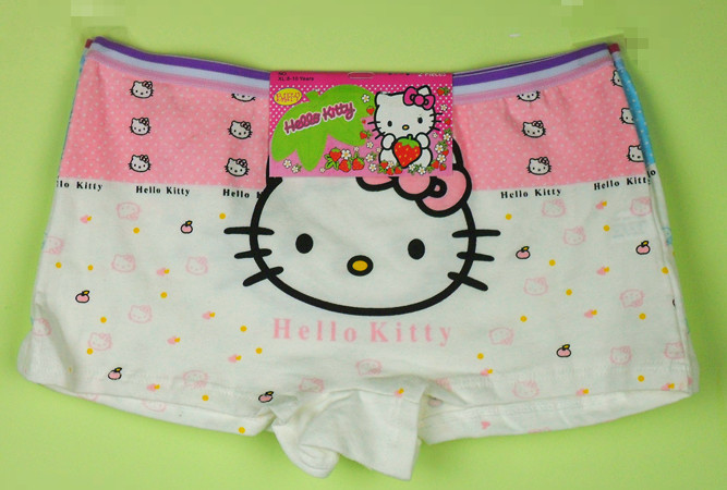 Free shipping /12pcs/lot/ baby girl's underwear /hello Kitty flower shorts