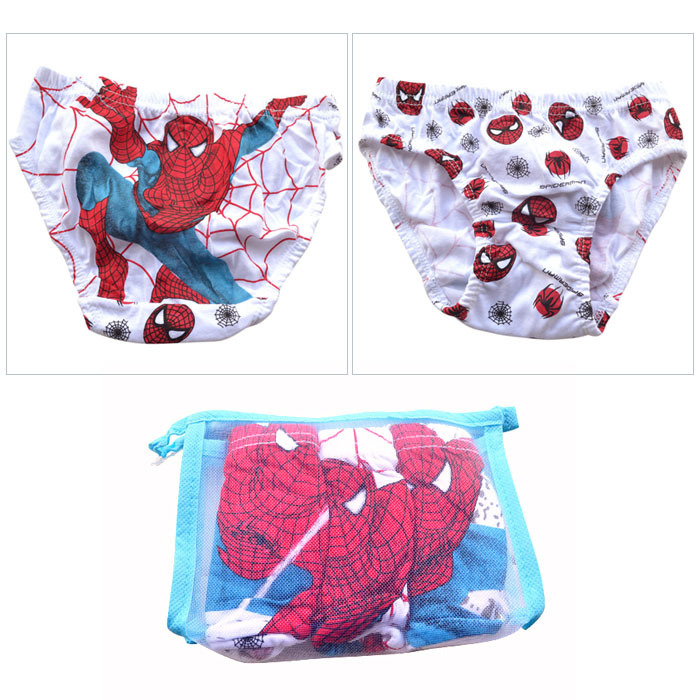 Free shipping!12pcs/lot,Boys Underwears 5-12year kids briefs underwears,cartoon design,many designs for choose