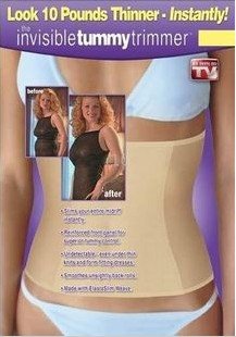 Free shipping,12pcs/lot,New Invisible Tummy Trimmer New Slimming Belt Perfect Curve Look 10 Pounds Thinner,As Seen On TV