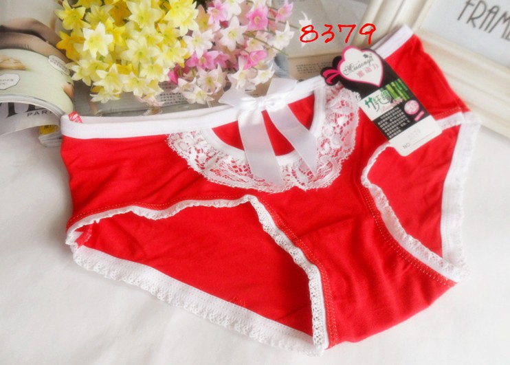 free shipping 12pcs/lot red various designs hot sell comfortable  tencel panties brand women underwear women's briefs