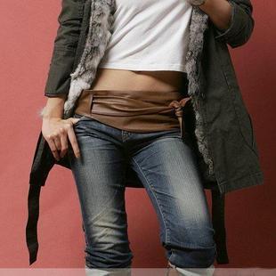 Free Shipping 141 ultra long section of the circle soft leather bow body shaping bands wide belt cummerbund