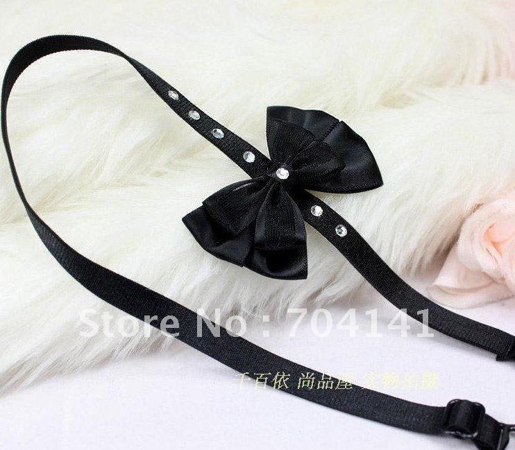 free shipping 15 pieces/lot,wholesale rose flower shoulder straps fashion bra straps elestic shoulder straps free shipping