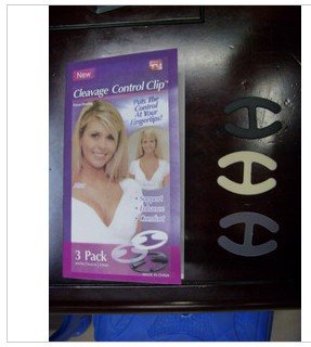 Free shipping 1500pcs/lot(500set) control clip Perfect Adjust Bra Strap Clip Cleavage Control Clip