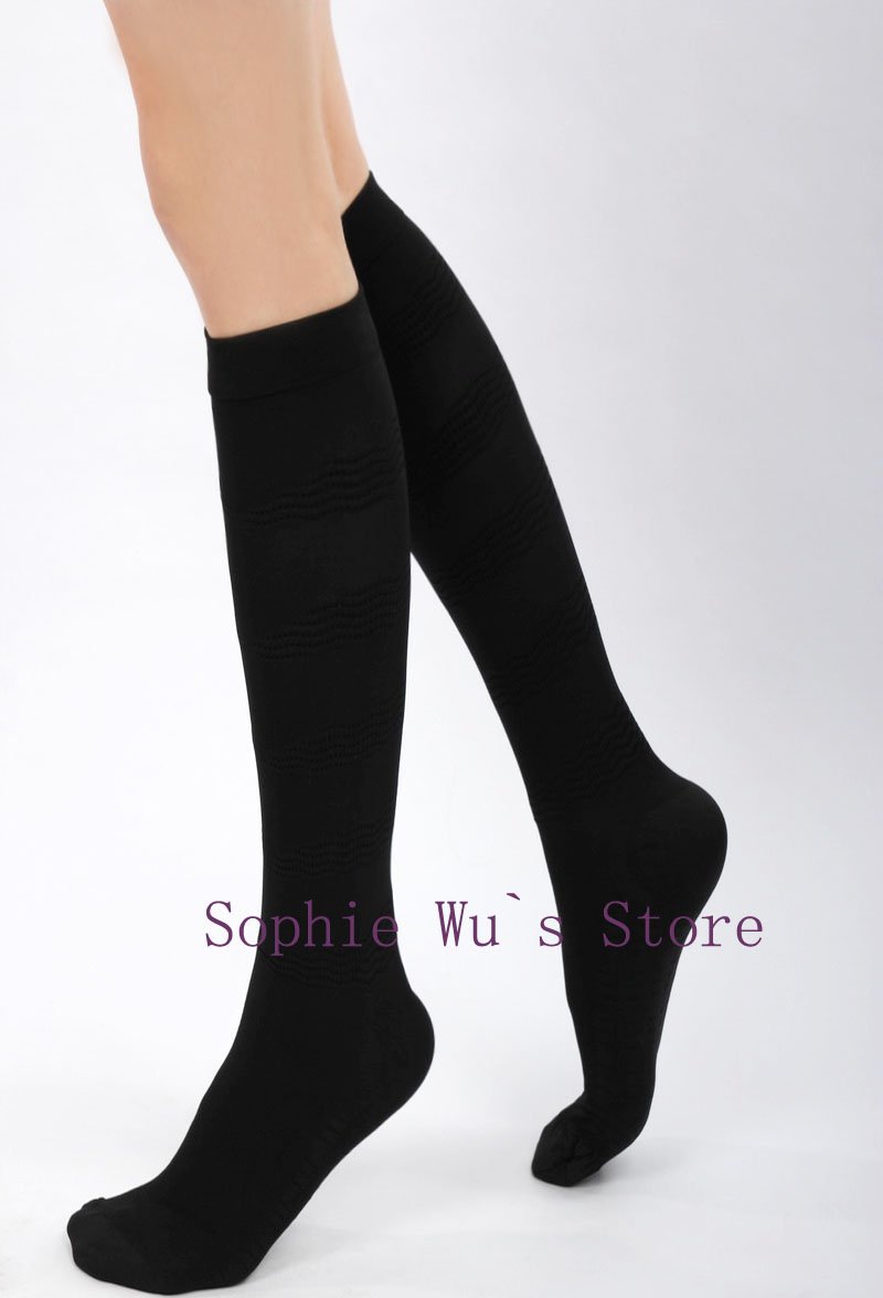 Free shipping 1pair/lot new cutton slim type beauty leg socks