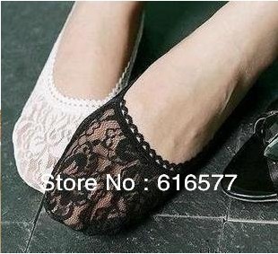 Free shipping 1pair/lot  Women Sexy Mesh Lace Slipper Socks Boat Socks Hot retail and wholesale drop shipping