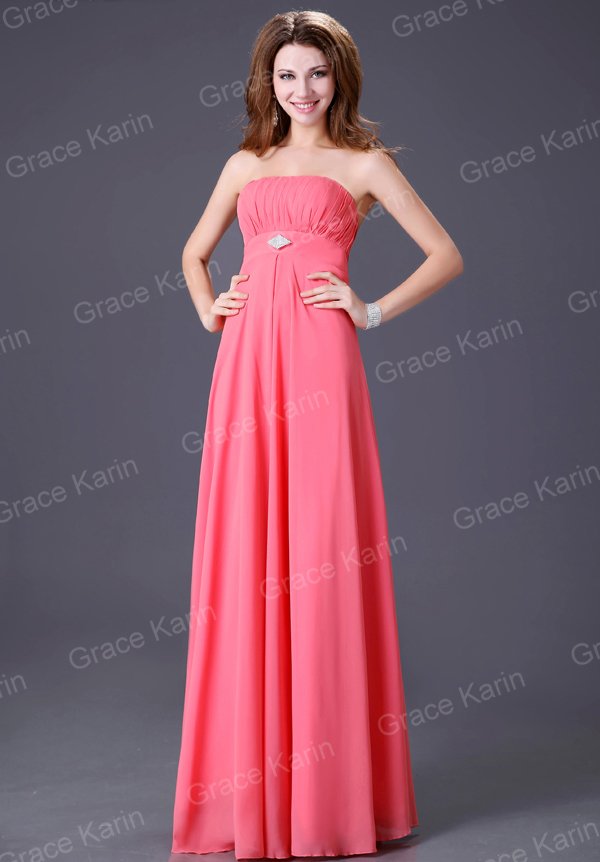 Free Shipping 1pc/lot GK 2012 Chiffon Long  Party Dress Prom Gown  Bridesmaids Dress 2012 8 Size CL3133