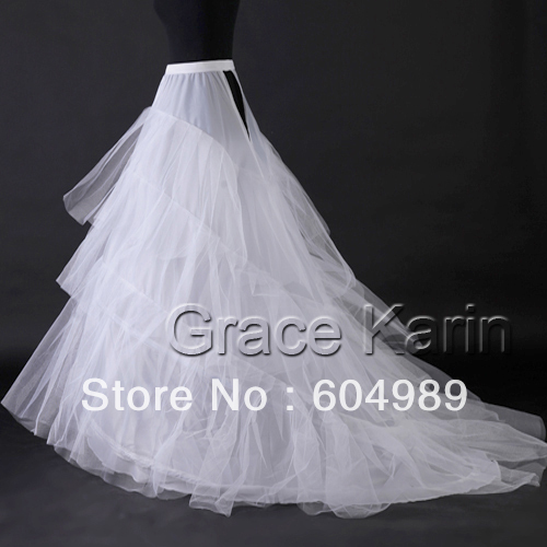 Free Shipping 1pc/lot wedding accessories items white petticoat, free size CL2709