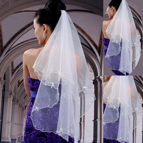 free shipping 1pcs Bridal veil the bride wedding accessories veil wedding dress formal dress accessories veil