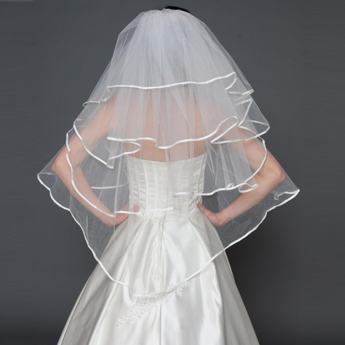 free shipping 1pcs Bride bridal veil wedding dress veil veil