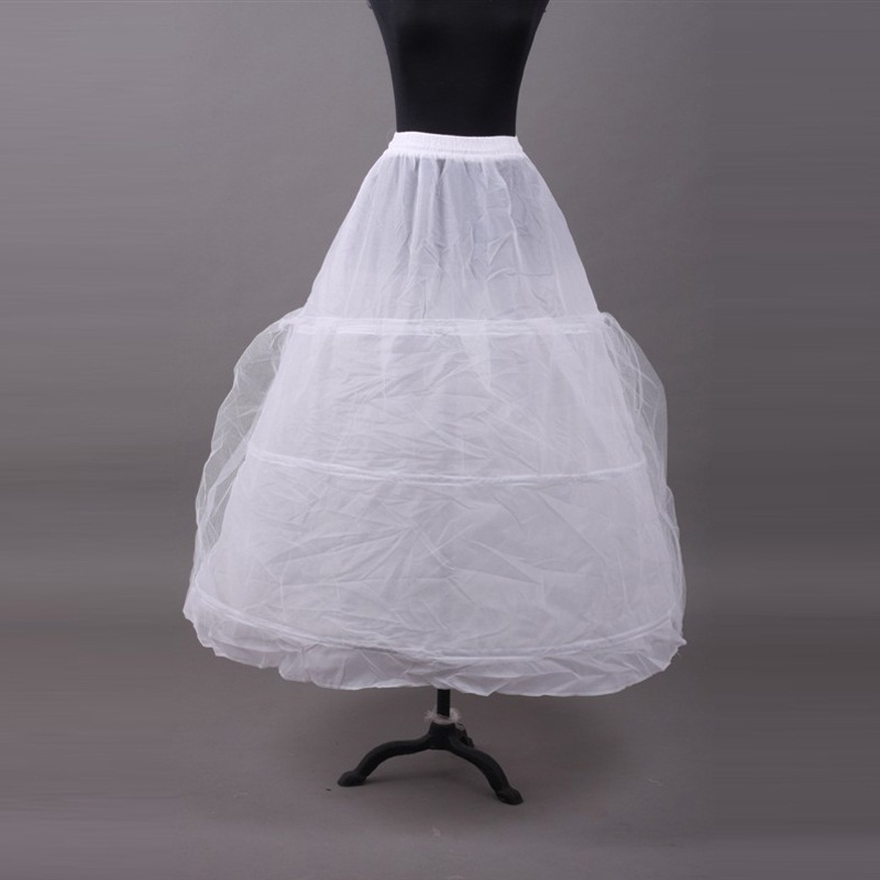 free shipping 1pcs Fashion panniers elastic panniers 3 wire tulle dress qc02